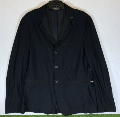 Blazer De Compétition Homme ALESSANDRO ALBANESE AA Platinium Motion Lite Mesh, Noir, XL : Léger, Respirant Et Stylé