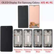 OLED Display LCD Touch Screen Digitizer Assembly For Samsung Galaxy A52 4G 5G