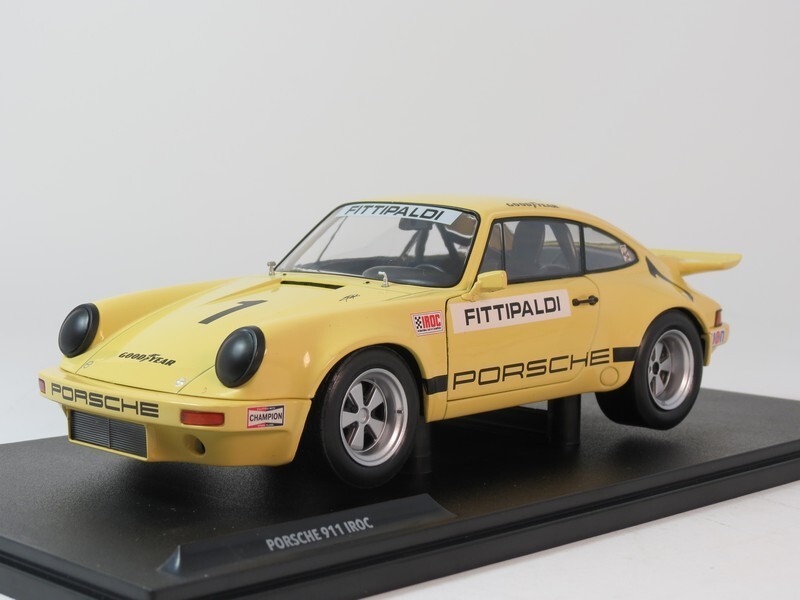Porsche 911 Iroc – Fittipaldi 1974 – 1/18° Solido – Les Miniatures