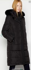 Debenhams Women’s Jasper Conran Black Coat Uk Size 12 - Only Worned Once