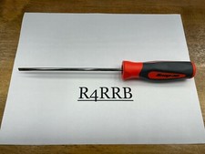 Snap-on Tools New Orange Hard Handle 316 Flat Cabinet Tip Screwdriver Shd146o