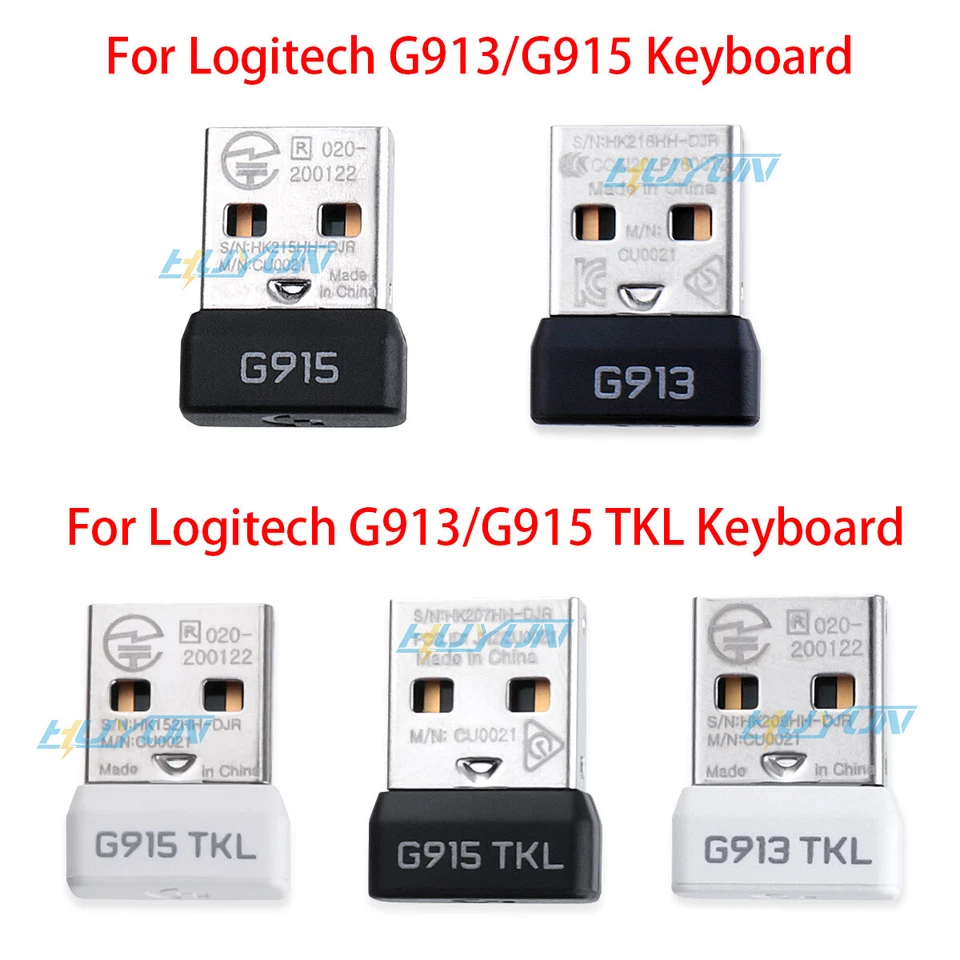 USB Receiver for Logitech G913/G915 TKL Wireless Keyboard Pairing Adapter - Image 2 of 4