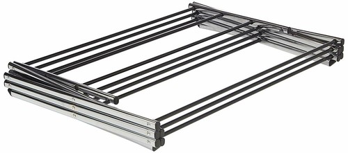 Stainless Steel Indoor Airer Chrome Metal Foldable Portable Clothes Drier Large - Picture 4 of 5