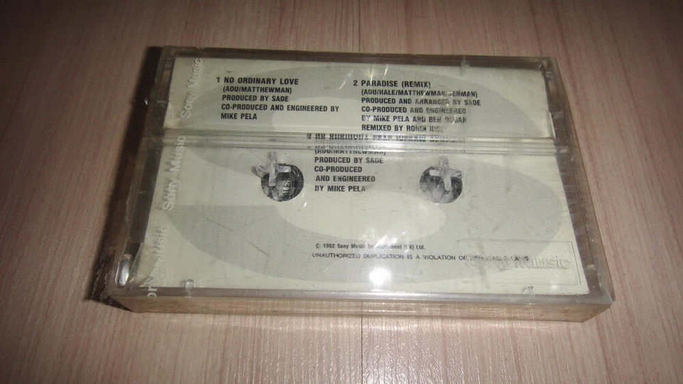 Mint & sealed SADE : No Ordinary Love 3 tracks EP single TH Cassette Tape Rare! - Image 2 of 2