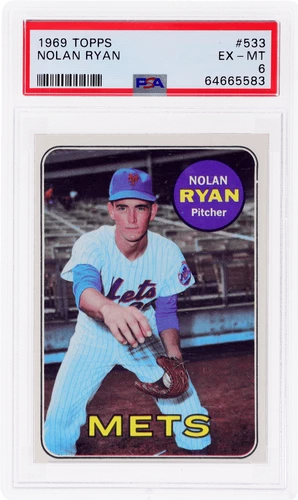 1969 Topps Nolan Ryan #533 PSA 6