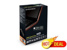 usb tv tuner DVB-T/C/Analog EVROMEDIA Hybrid Volar HD, New, capture video