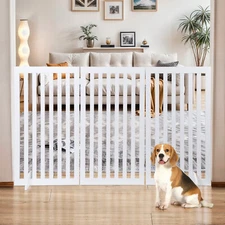 36" ExtraTall Baby Pet Gate Wide for Dogs and Kids For Doorways Stairs Entryways