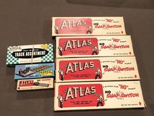 Atlas HO Snap Switch 50, 51, 60, Illuminated Bumper, Bumper, Track Assortment