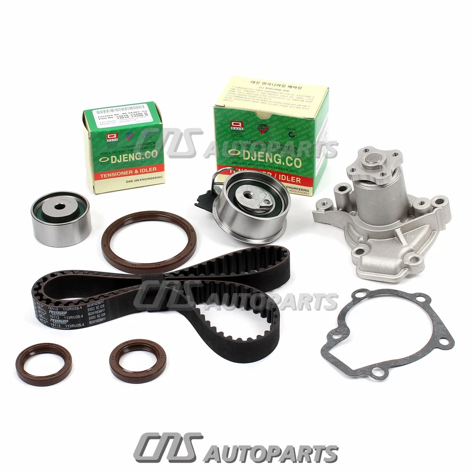 "Gates" Timing Belt Kit Water Pump for 05-12 Elantra Tiburon Tucson Soul Spectra Foto 2 de 4
