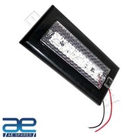 Weiß LED Auto Fahrzeug Kuppel Dach Decken Innenraum Licht Lampe Dc 12V Black Neu
