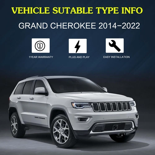 VLAND Paar LED Scheinwerfer für Jeep Grand Cherokee 2014–2022 Blue DRL Start-up - Bild 18 von 18
