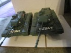 New-Ray brand military tank toy (x2)  