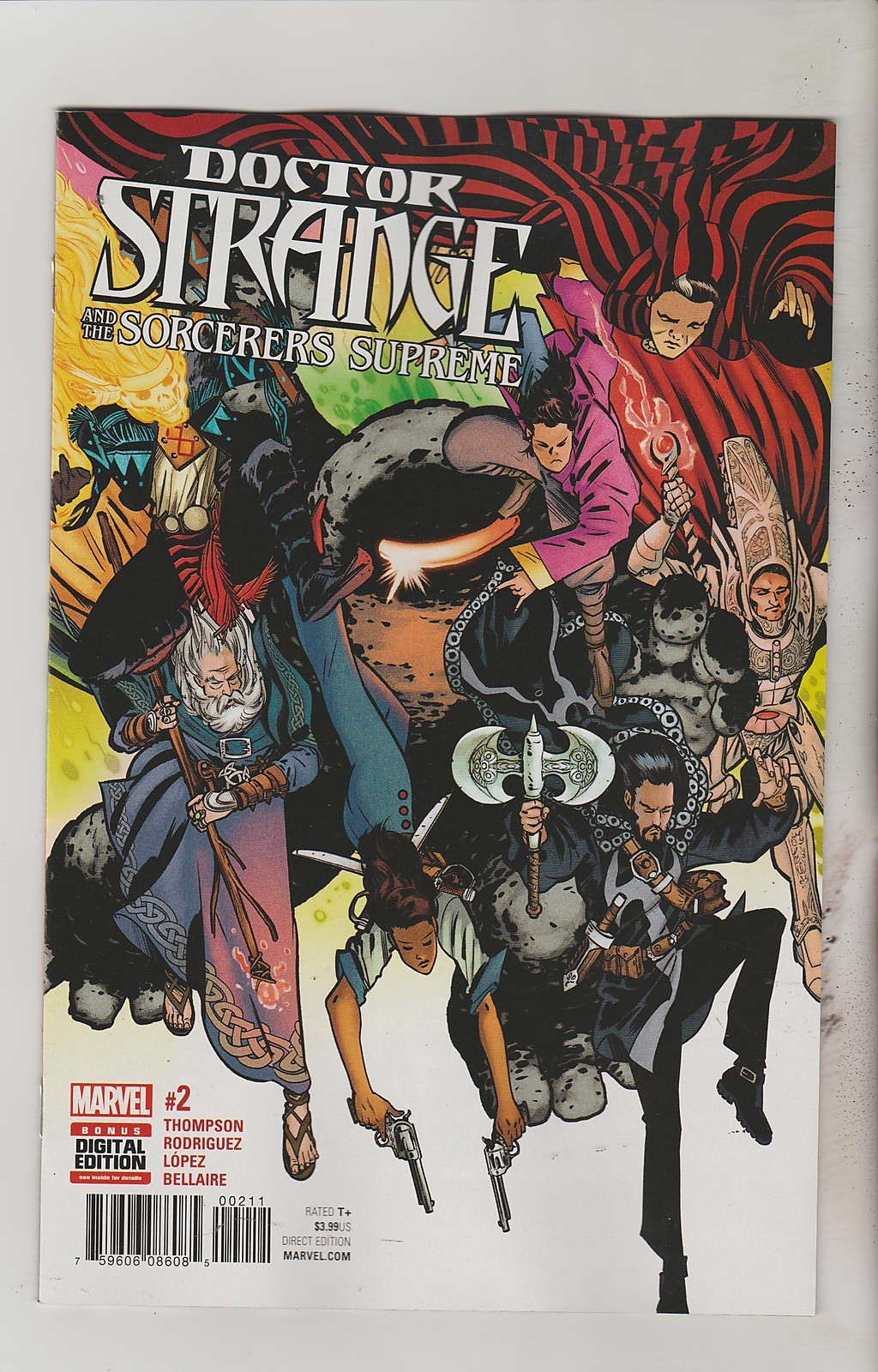 MARVEL COMICS DOCTOR STRANGE & SORCERERS SUPREME #2 JANUARY 2017 1ST PRINT NM