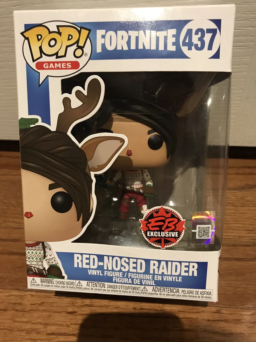 **IN HAND** EB Game Funko Pop! Fortnite Red Nosed Raider *RARE* 437 Red Nose