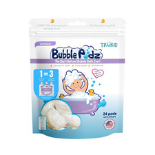 Bubble Podz Lavender Bubble Bath for Kids, Gentle, pH Balanced, 24 Pods