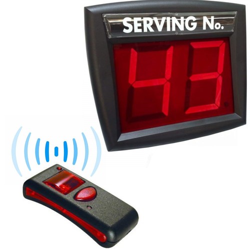 SISTEMA ELIMINACODE WIRELESS PROFESSIONALE RADIO SENZA FILI MY TURN RADIOCOMANDO - Foto 3 di 4