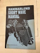Hammarlund 1937 Short Wave Manual New York