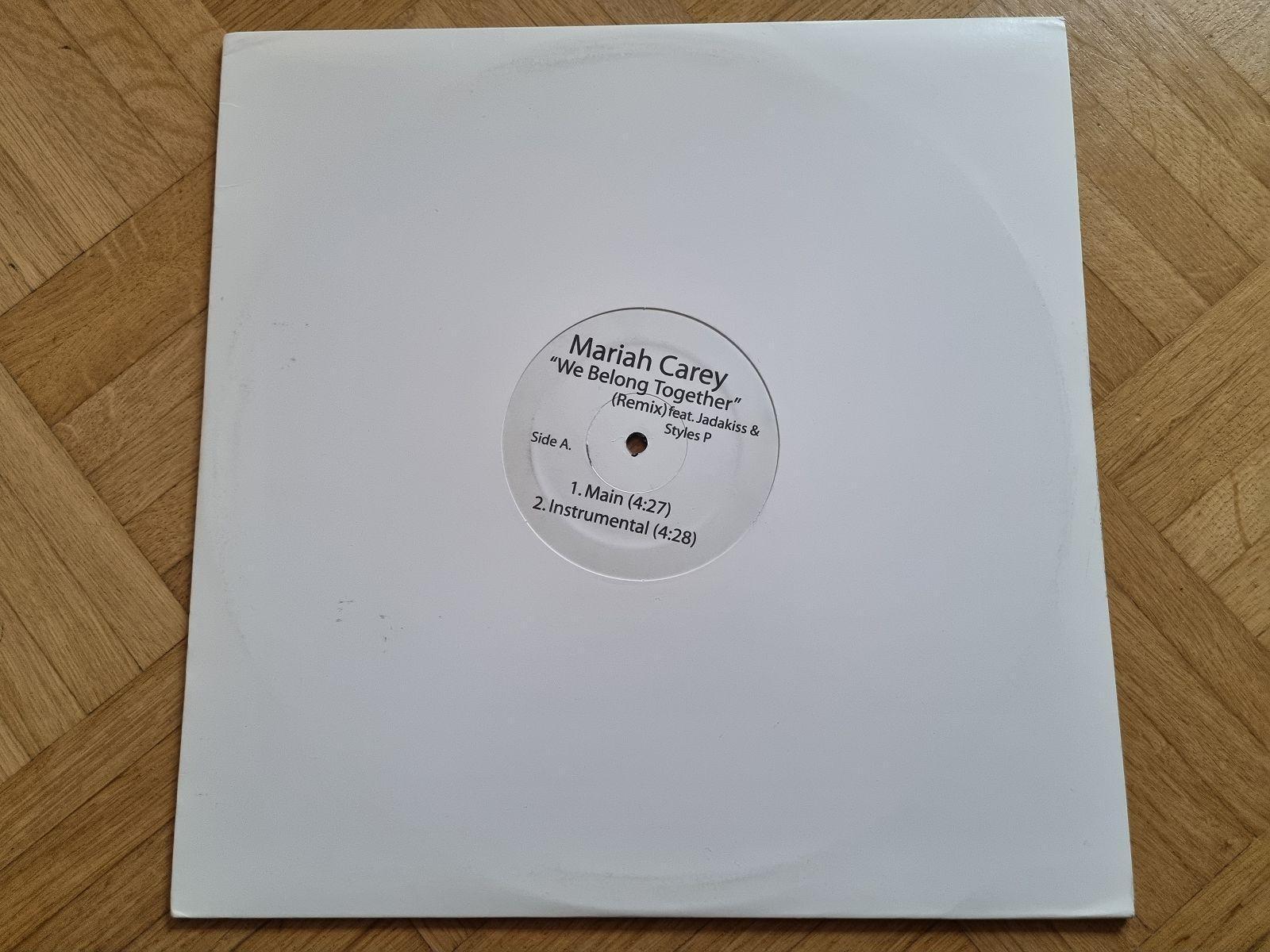 Mariah Carey - We Belong Together (Remix) 12'' Vinyl Maxi US PROMO