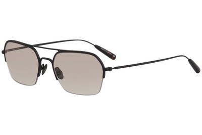 John Varvatos Men's V173 V/173 Black Fashion Pilot Sunglasses 53mm