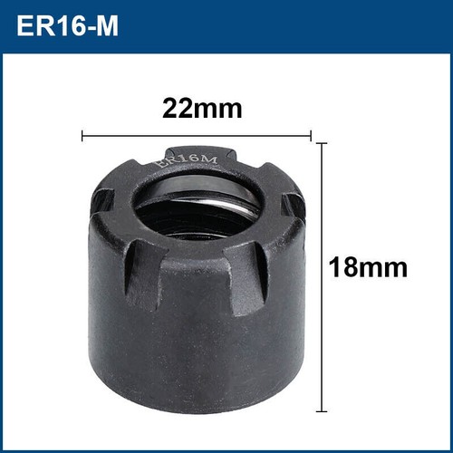 ER8-ER40 ER Collet Chuck Nut A/M/UM Type For CNC Lathe Milling Router Bit Holder - Picture 16 of 21
