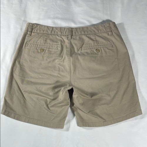 Bonobos mens basic khaki flat front 7" inseam chino shorts - size 40 - Picture 3 of 12