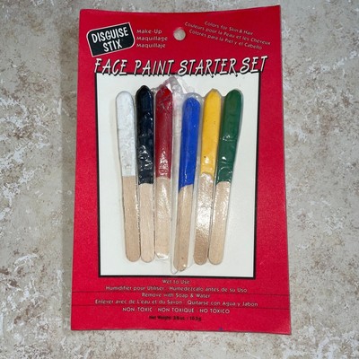DISGUISE STIX FACE PAINT STARTER KIT COSTUME MAKEUP NEW