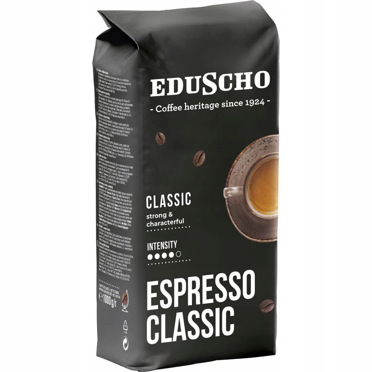 EDUSCHO Espresso Classic Coffee Beans 1000g / 1kg / 35.3oz