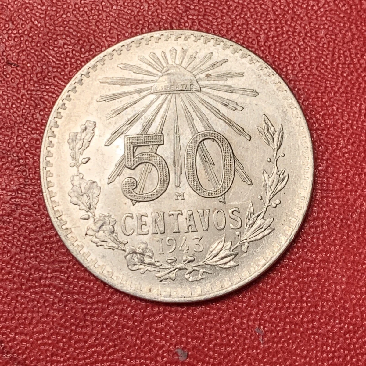 50 Centavos Silver 1943 Year Mexican Coins (1905-Now) for sale | eBay