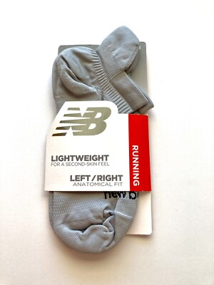 New Balance Lightweight Anatomical Fit Ankle Socks Size Small Men Women