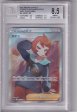 Pokemon 2022 Sword & Shield Dark Phantasma No. 86 Arezu Secret Rare BGS 8,5