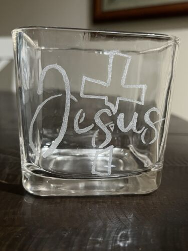 Hand Engraved Candle Holder