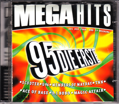 MEGA HITS - 95 DIE ERSTE; Orig. Compil. 1995 | 2 CDs | 2CD