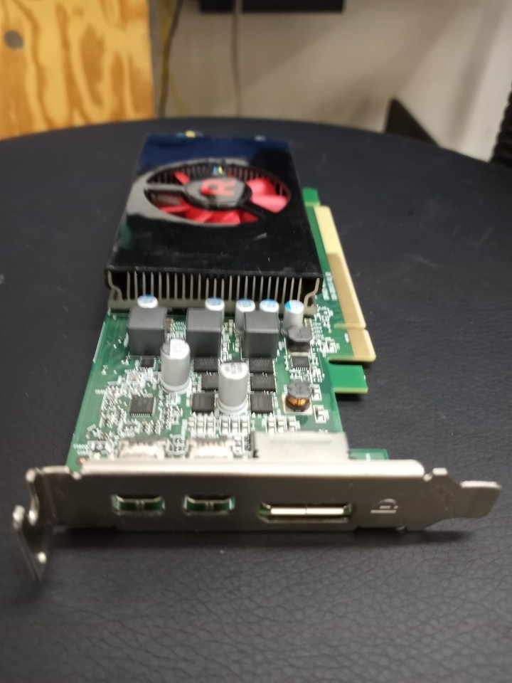 Dell AMD Radeon RX 640 4GB GDDR5 PCIe Low Profile SFF Video Graphics ...