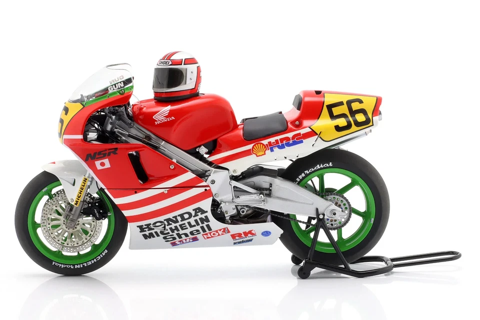 New AUTOART Honda NSR500 WGP500 N56 1:12 Model Motorcycle Red 12566 KidBX - Image 3 of 4