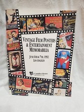 Vintage Film Posters Entertainment Memorabilia 1992 Los Angeles Camden House PB