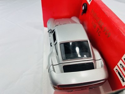 Tonka Polistil Porsche 959 SILVER 1/18- DIECAST MODEL CAR DAMAGED