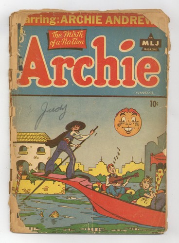 Archie #10 PR 0.5 1944