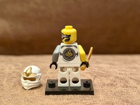 LEGO Ninjago Zane Tournament of Elements Battle Damaged njo0228 From Set 853544