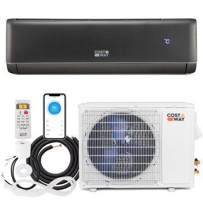 24000 BTU Wifi Enabled Mini Split Air Conditioner & Heater with Heat Pump