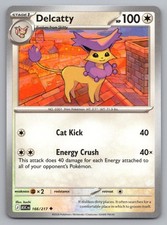Delcatty 166/217 Uncommon Ascended Heroes Pokemon Near Mint