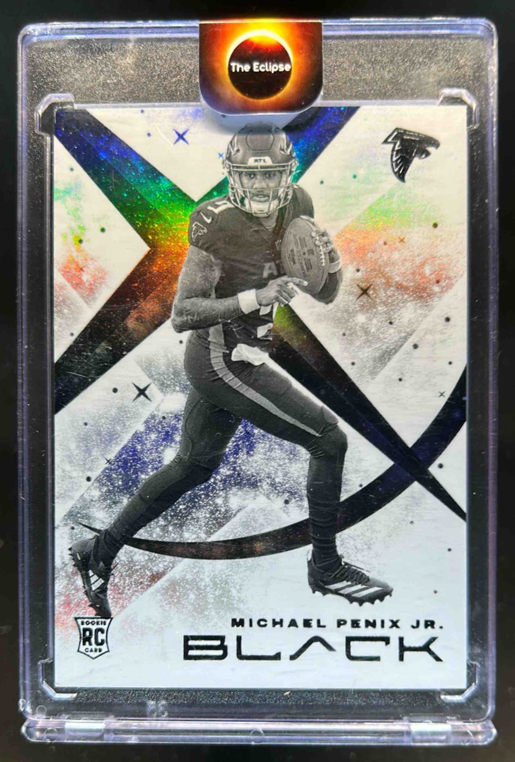 2024 Panini Black Michael Penix Jr White Night SP Rookie RC #WN-MPJ Falcons