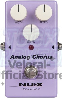 NUx Effects Reissue Series 80s Style Analog Chorus Guitar Effects Pedal