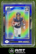 Rome Odunze 2024 Panini Donruss Optic Blue Hyper Chicago Bears #286