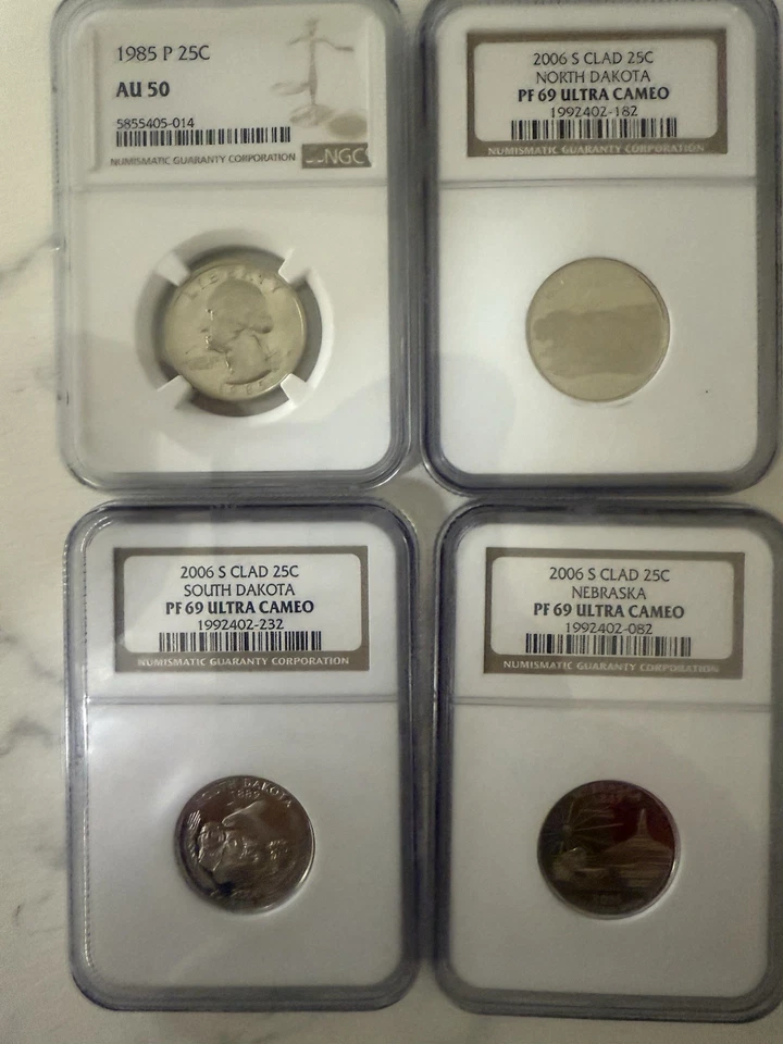Lot 22 Graded Slabs Lot Of Different Coins - Image 2 of 4
