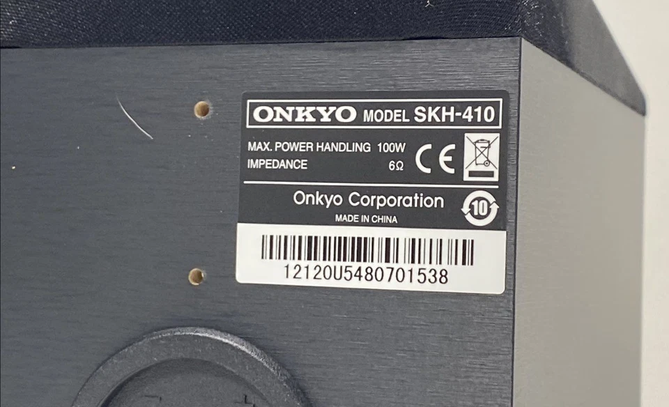 Onkyo Black Dolby Atmos Enabled SKH-410 Home Theater Speakers - Image 4 of 4