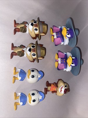 7 Funko Mystery Minis Disney Afternoon Rescue Rangers Chip Dale Darkwing Duck