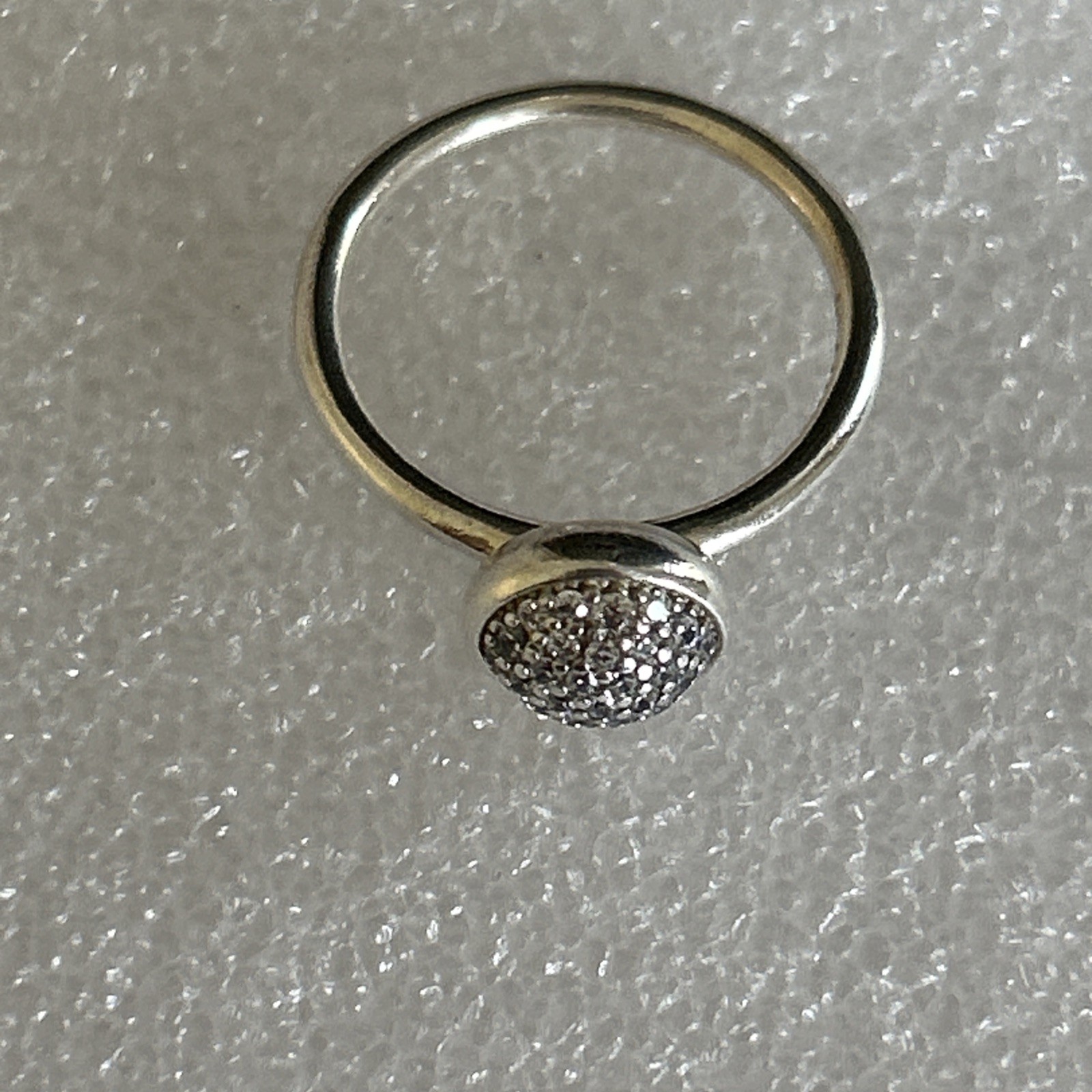 Authentic Pandora 🌟 Stackable Dazzling Droplet R… - image 2