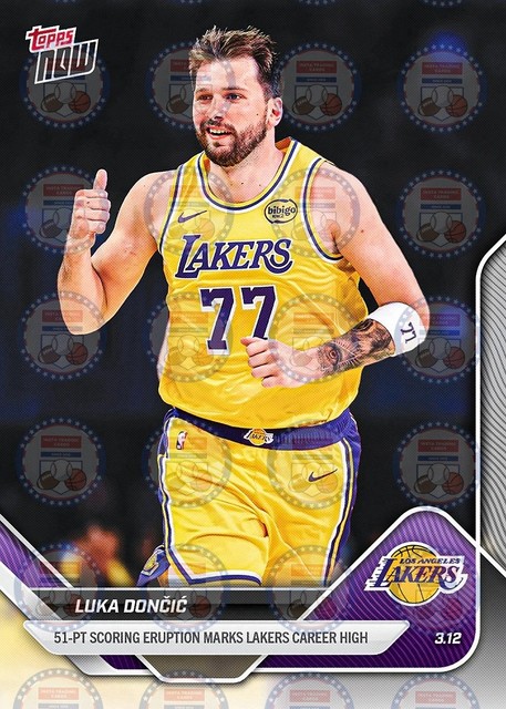 READY TO SHIP Luka Dončić - 2025-26 NBA Topps NOW® - Card 204
