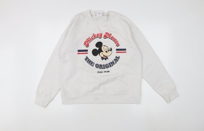 Pullover Sweatshirt Damen UK XS Regular Disney weiß