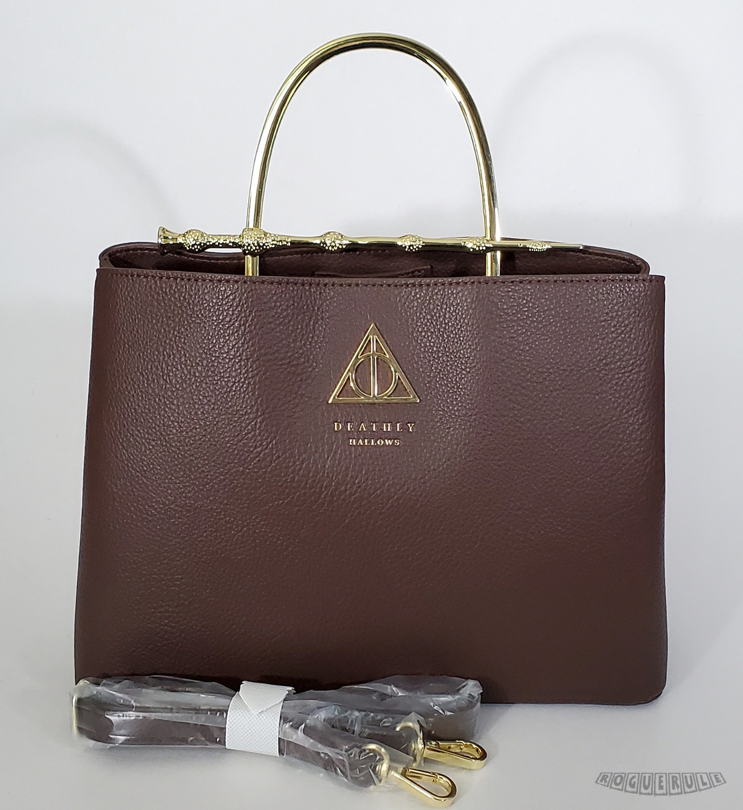 Loungefly Harry Potter Elder Wand Brown Crossbody Bag - Exclusive